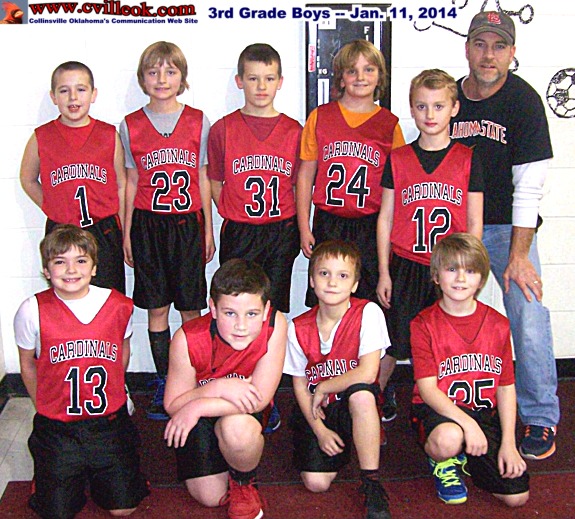 3rd Grade Basketball January 11, 2014 Collinsville, OK www